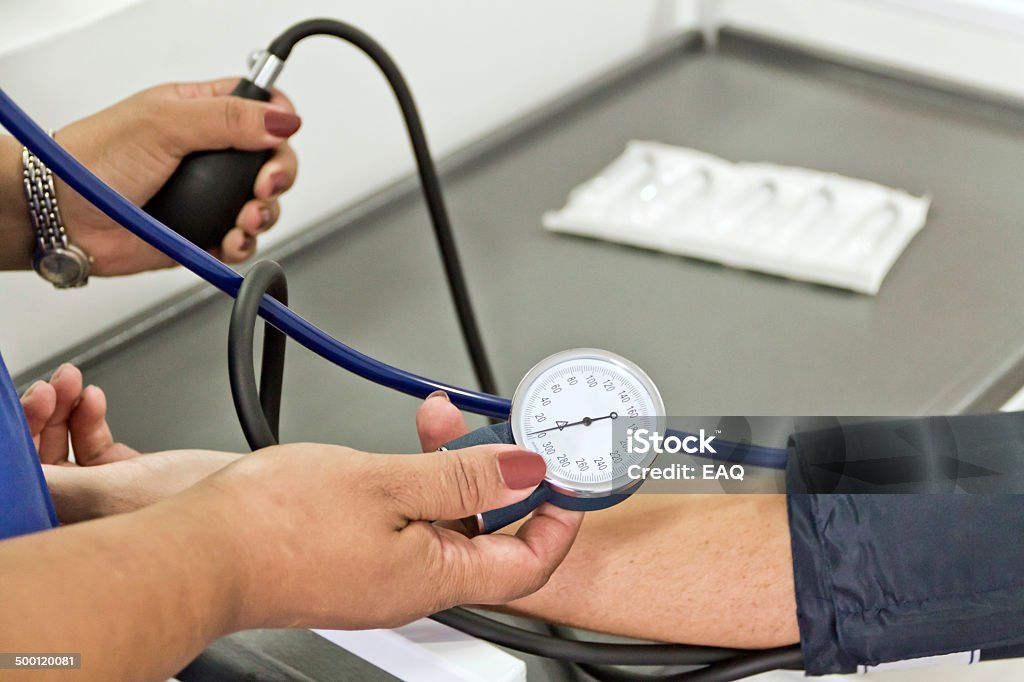 유혈 혈압 - 로열티 프리 간호사 스톡 사진