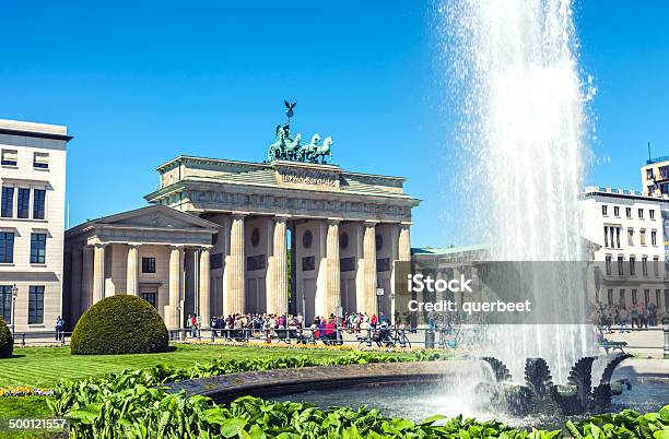 Brandenburger Tor In Berlin Stockfoto und mehr Bilder von Architektur - Architektur, Außenaufnahme von Gebäuden, Bauwerk