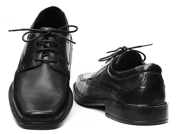 istock Pair of black shoe 500124077