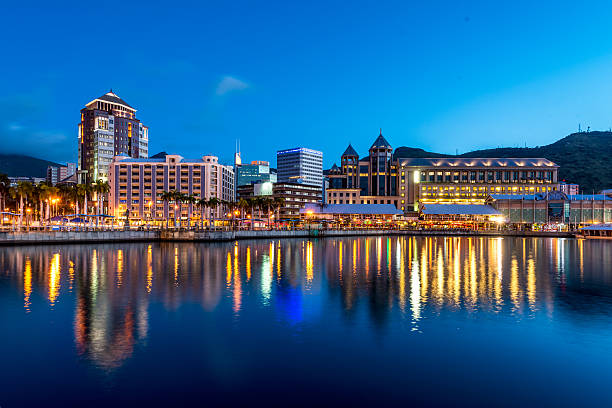 Port Louis by Night Mauritius