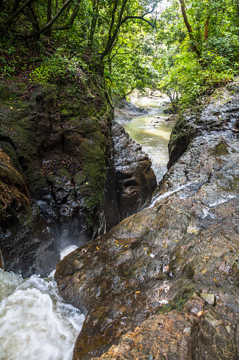 Waterfall in the jungle of Panama, El Valle de Anton