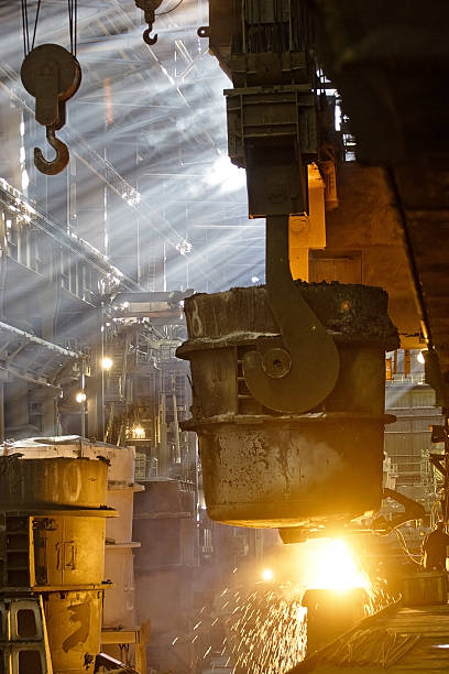 istock Process of manufacturing metal 500130174