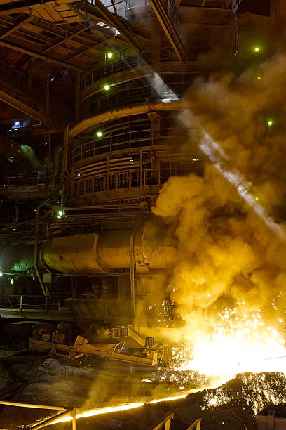 istock Process of manufacturing metal 500130902