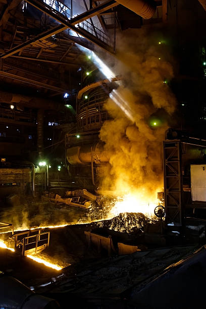 istock Process of manufacturing metal 500130994