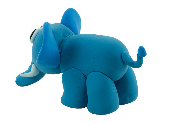 istock elephant made from plasticine in concept wild life 500132994
