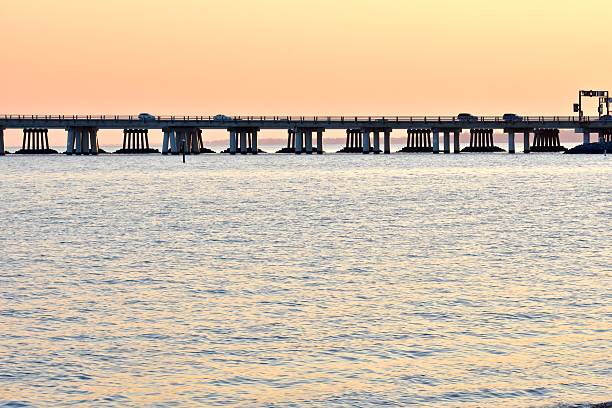 istock Bridge in the Chesapeake bay during the sunset 500135242