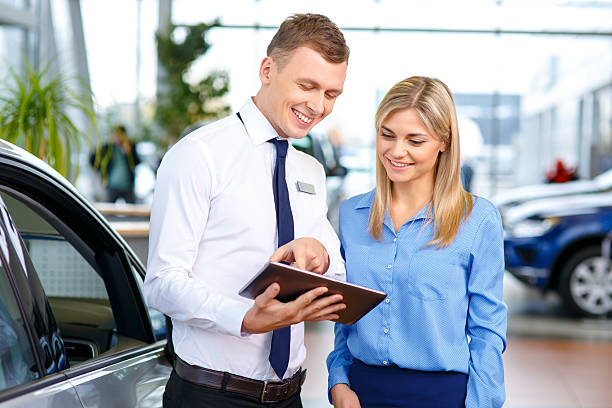 istock Professional sale assistants being involved in work 500135766