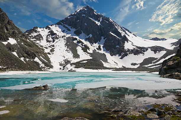 Beautiful summer landscape, Altai mountains Russia.