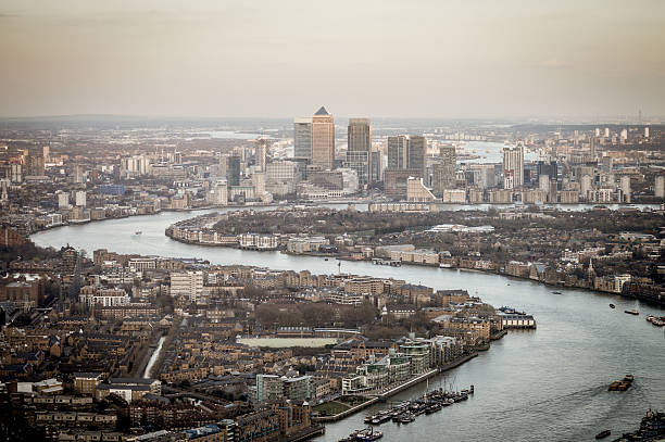 istock Aerial view of London 500156742