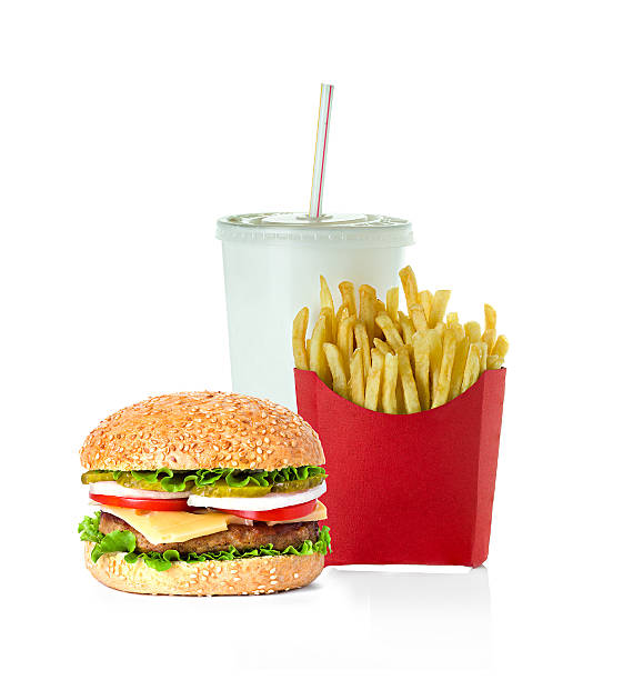 istock fast food isolated on white background 500157121