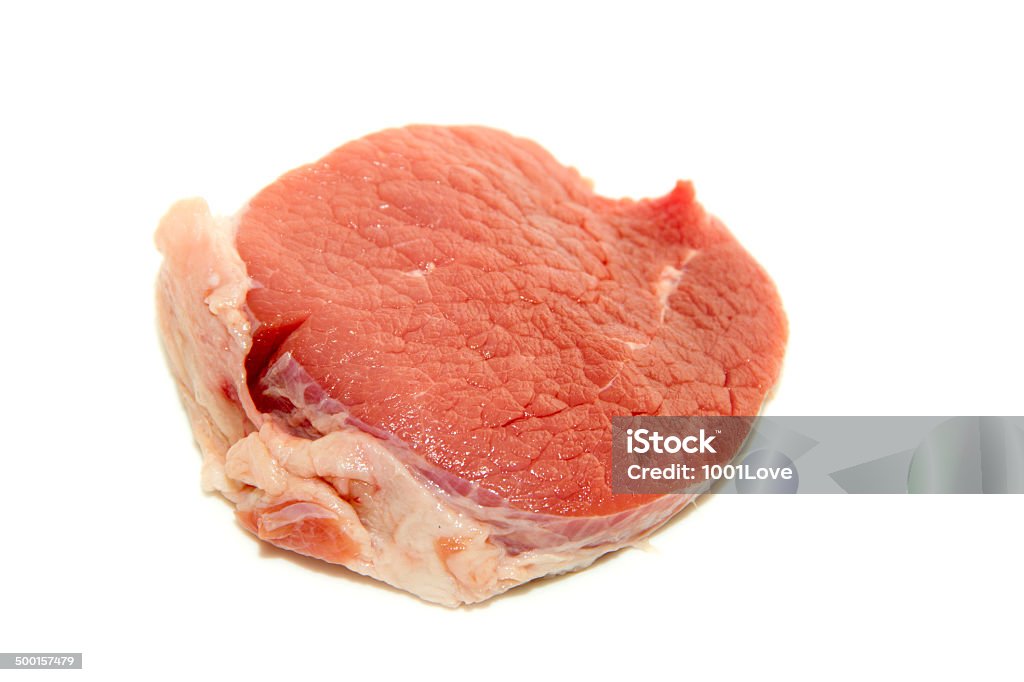 raw beef steak a piece of raw beef Animal Muscle Stock Photo