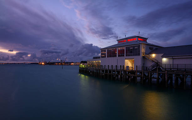 istock pier in Devonport, New Zealand 500158608