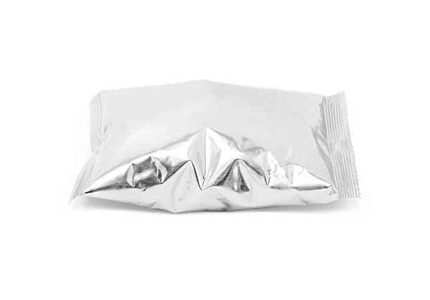istock blank packaging foil snack pouch isolated on white background 500159042