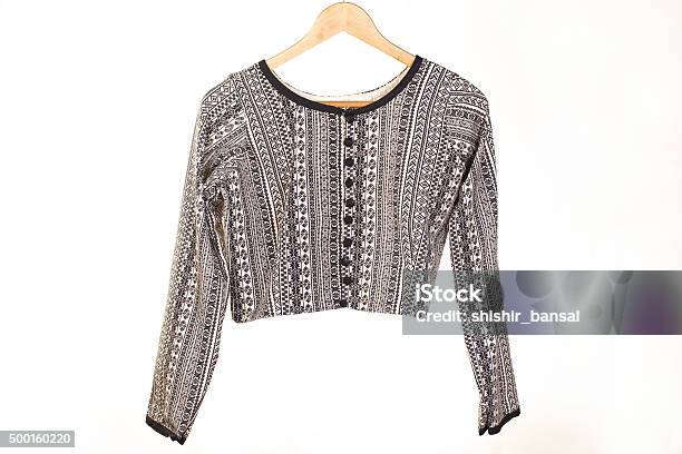 Traditional And Ethnic Indian Blouse For Women To Be Worn Stock Photo - Download Image Now