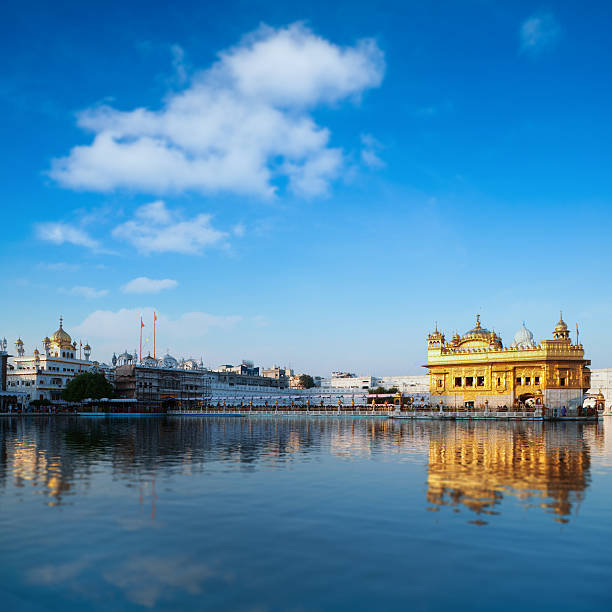 istock Golden Temple India blue sky 500161424