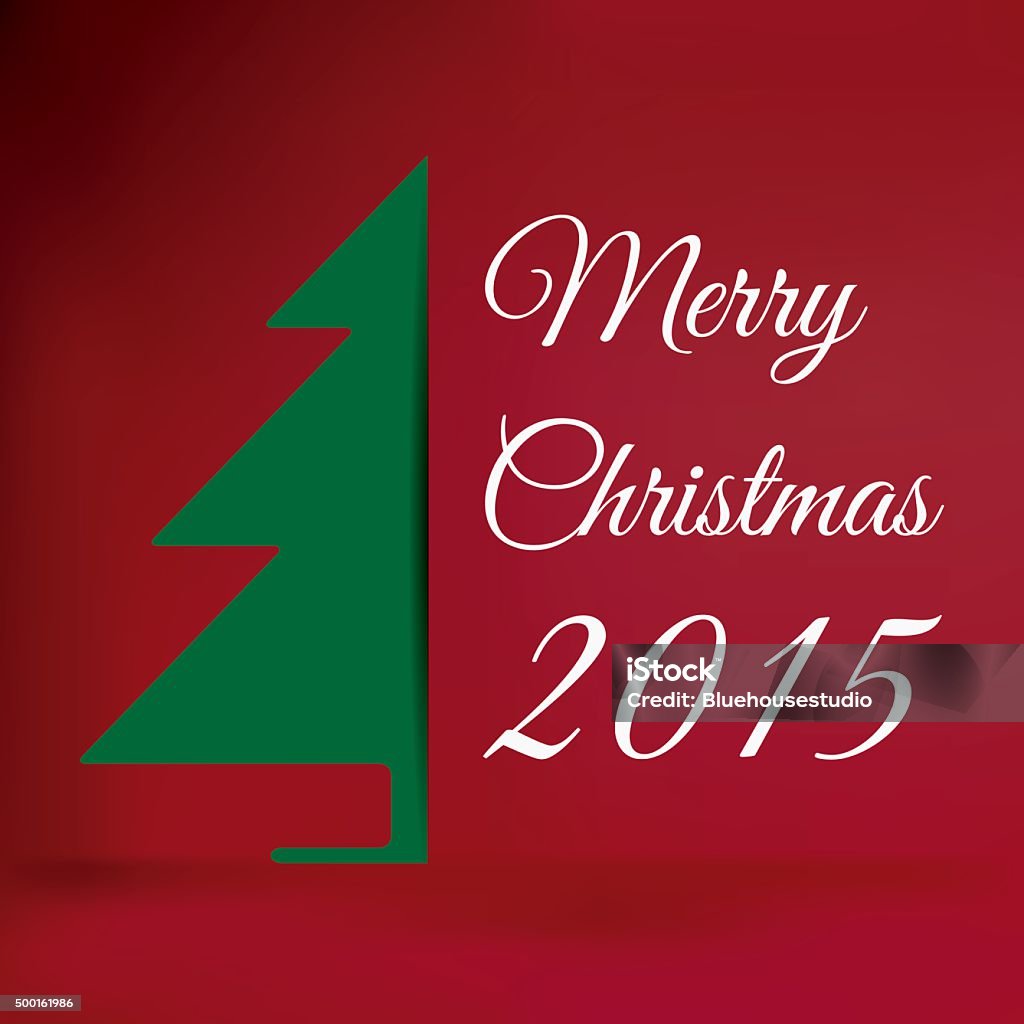 Merry Christmas 2015 - Royalty-free Kerstmis vectorkunst