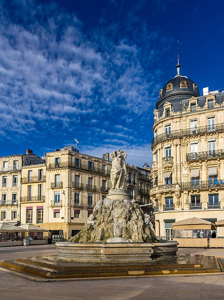 istock Fountain of the Three Graces in Montpellier 500162879