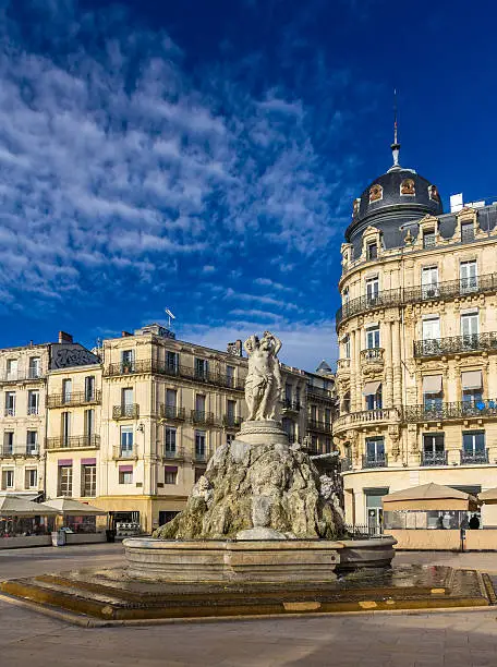 Photo of Fountain of the Three Graces in Montpellier