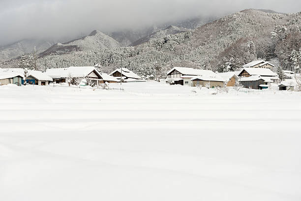 istock Japan after the heavy snow storms 500169310