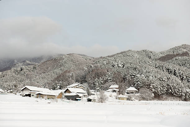 istock Japan after the heavy snow storms 500169446
