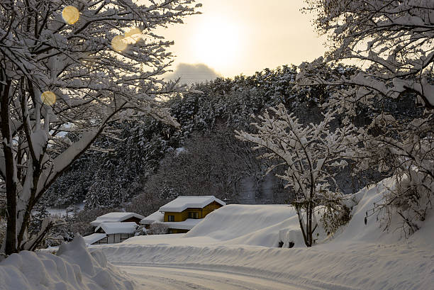 istock Japan after the heavy snow storms 500170470