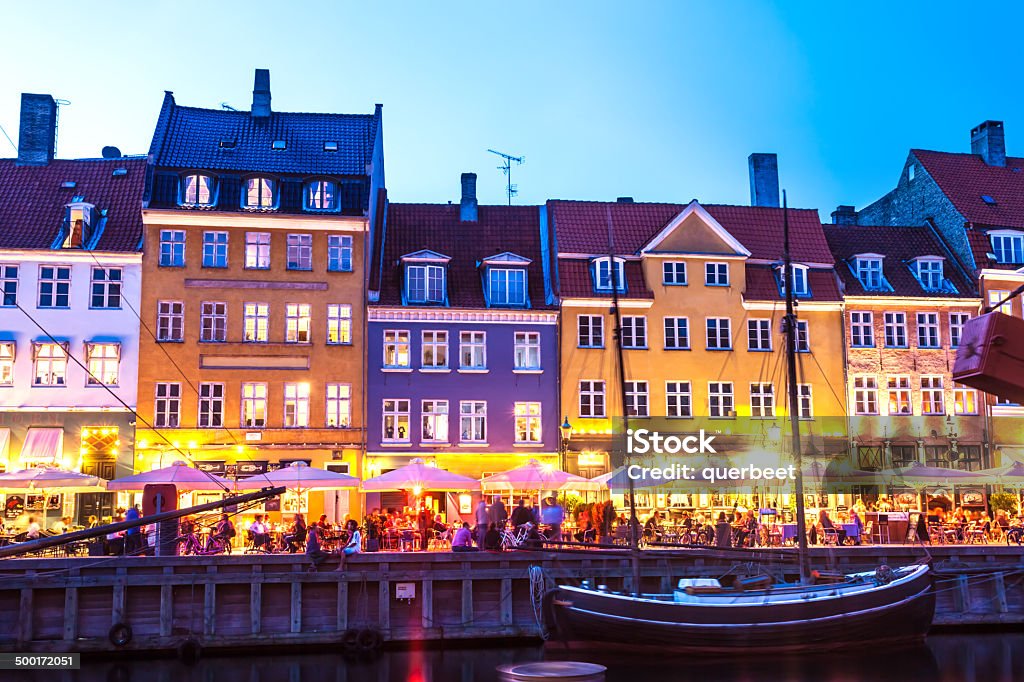 Nyhavn, Kopenhagen, Dänemark - Lizenzfrei Dänemark Stock-Foto