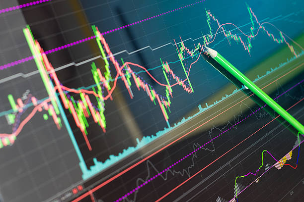 istock Financial data on a monitor 500174198