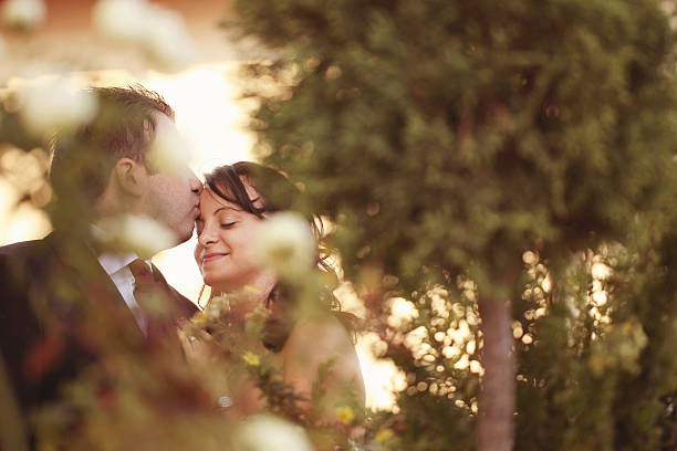 istock Beautiful happy couple in nature 500175125