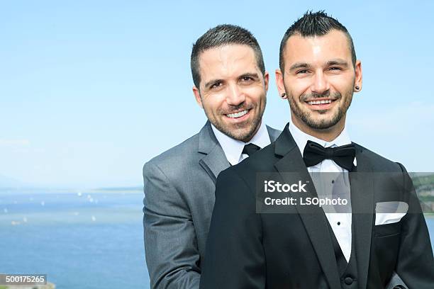 Matrimonio Gaypaesaggio - Fotografie stock e altre immagini di Matrimonio - Matrimonio, Persona gay, Uomo gay