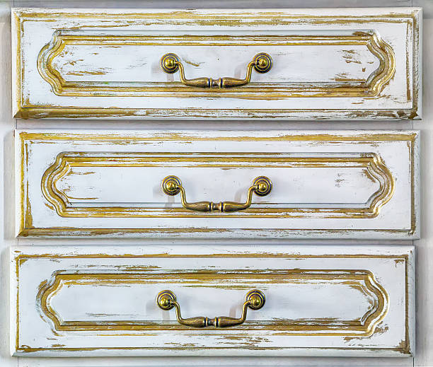 istock chest of drawers, a fragment, retro 500175444