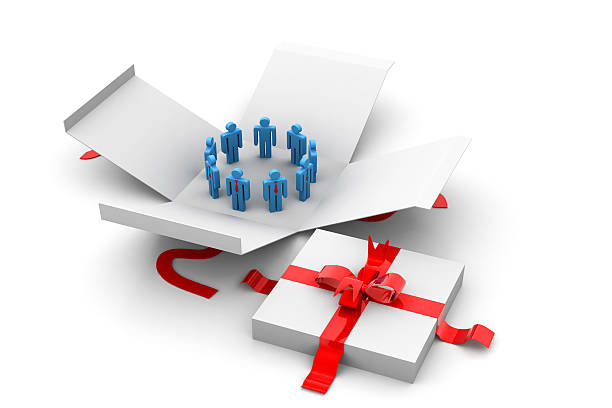 istock business team in gift box 500176915