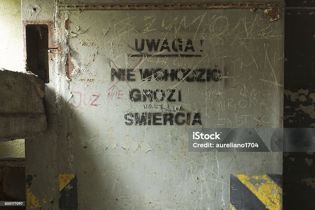Pologne, Zachodniopomorskie, Brzeznica Disused-guerre froide, les armes nucléaires magasin - Photo de A l'abandon libre de droits