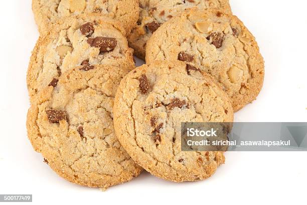 Photo libre de droit de Biscuits À Lavoine Au Chocolat Blanc Et Canneberges banque d'images et plus d'images libres de droit de Aliment