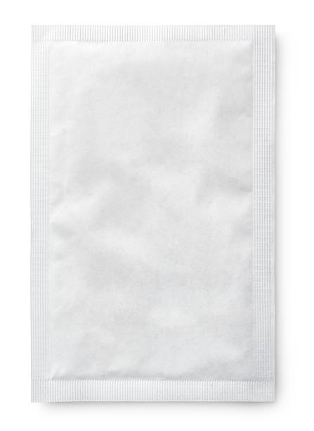 istock Paper blank product package isolated on white 500177893