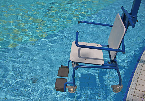 istock wheelchair for the disabled for use in swimming pool 2 500178259