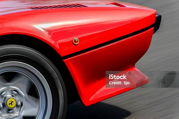 Ferrari 308 Gts Detail Stock Photo - Download Image Now - Driving, Ferrari, 1980-1989