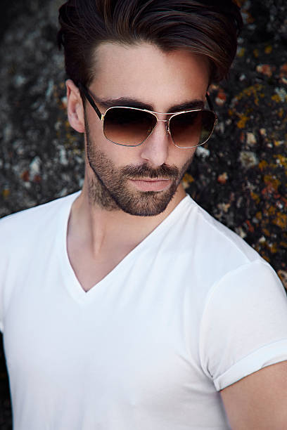 istock Cool young man in shades 500186112