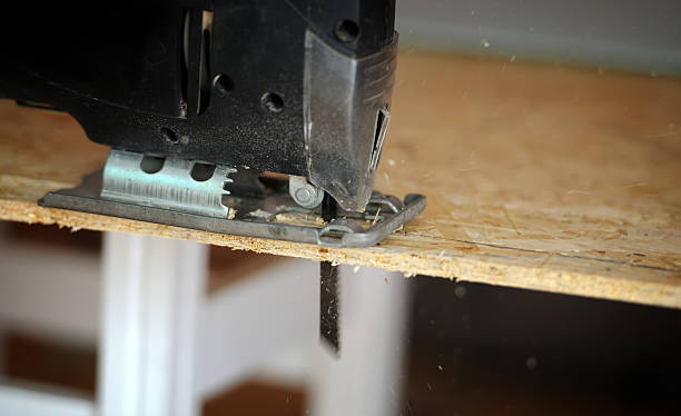 istock Close-up black fretsaw 500186700