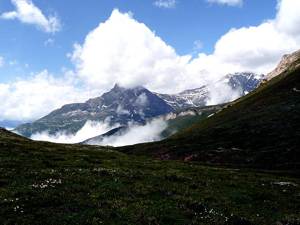 istock Mountain panorama in French Savoy 500189618