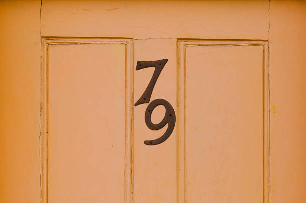 istock Door number 79 close up 500194371