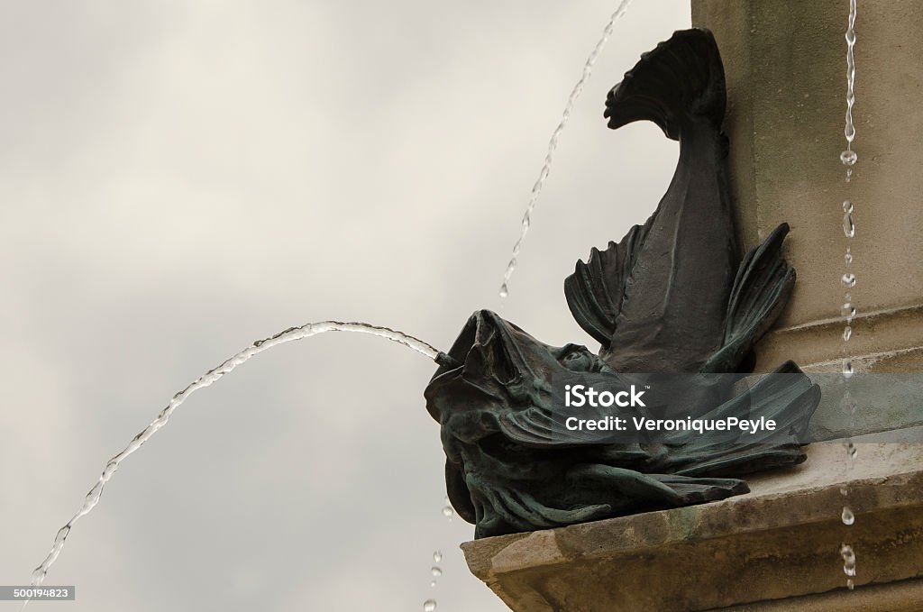 fountain detail of a fountain Drop Stock Photo