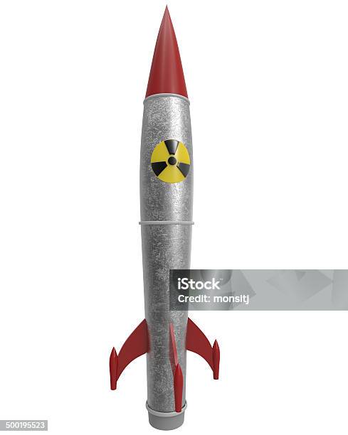 Ядерная Боеголовка С Обтравочной Маской — стоковые фотографии и другие картинки Ракетное оружие - Ракетное оружие, Ядерное оружие, Ракета