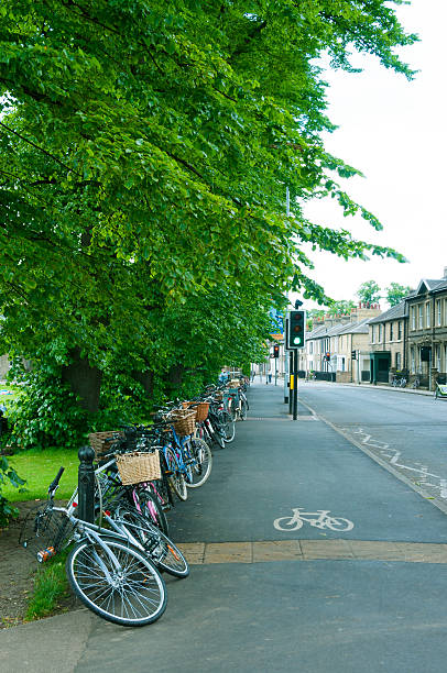 istock Bicycles in Cambridge, England, UK 500195977