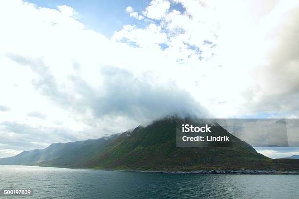 Northern Norwegian Fjords Stock Photo - Download Image Now - Arctic, Backgrounds, Blue