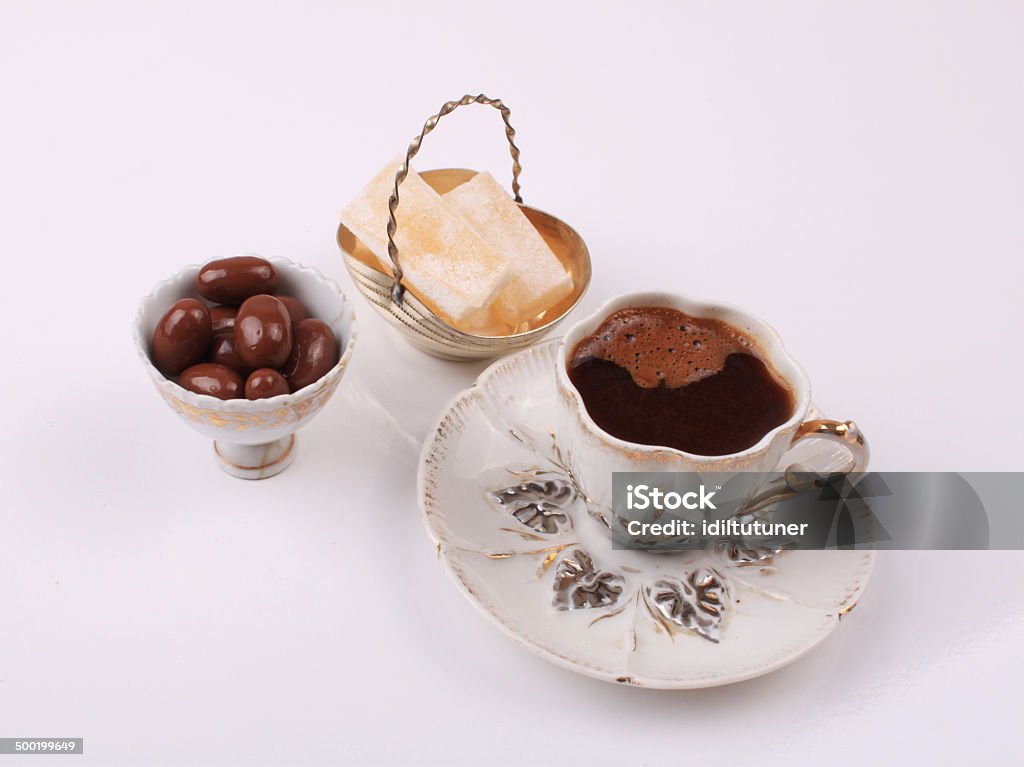 turkish coffee with turkish delight - Стоковые фото Turkish Food роялти-фри