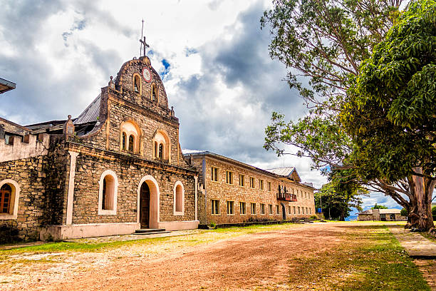 istock Kavanayen church, Gran Sabana, Venezuela 500201715