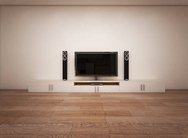 istock Empty interior of room with TV 500202400