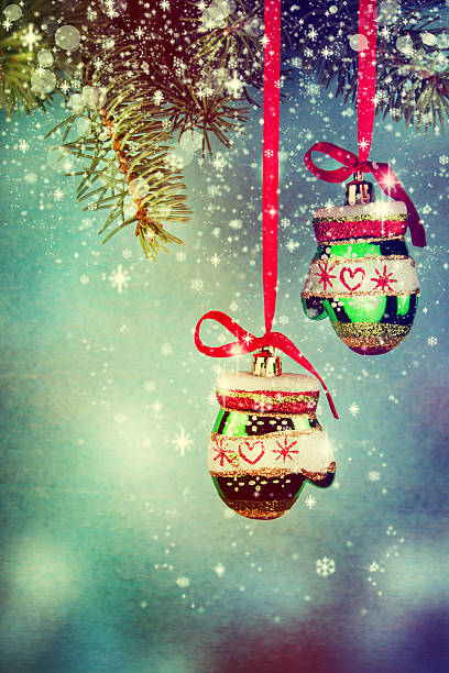 istock Christmas ornaments on the Christmas tree. 500204620