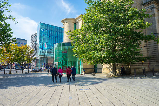 Laing Art Gallery - Newcastle stock photo