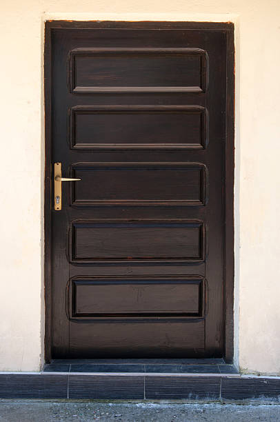 istock Wooden door 500212160